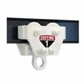 Cm Coffing Hoists Plain Trolley, Manual, Series Cta, 14 Ton, Fits Beam Flange Width 333 To 7 In 09208W